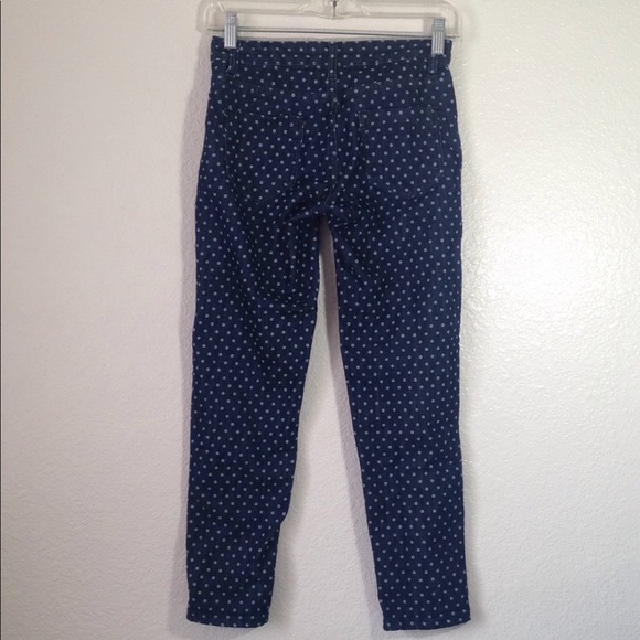 Rue 21 Polka Dot Blue Jeans (3/4) - Picture 7 of 7